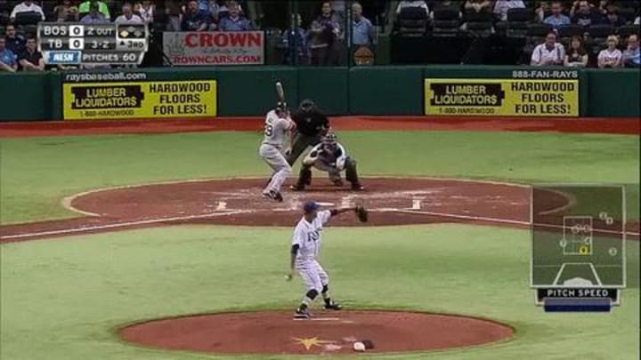 GIF: Daniel Nava continues hot start with HR that makes Chris Archer very upset