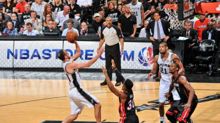 Spurs' Manu Ginobili hits for season high in Game 5 win over Heat