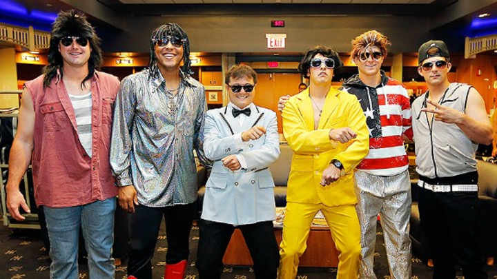 Yankees Rookies Had to Dress Up Like Psy, Vanilla Ice, Rick James, and Justin Bieber Yankees Rookies Had to Dress Up Like Psy, Vanilla Ice, Rick James, and Justin Bieber