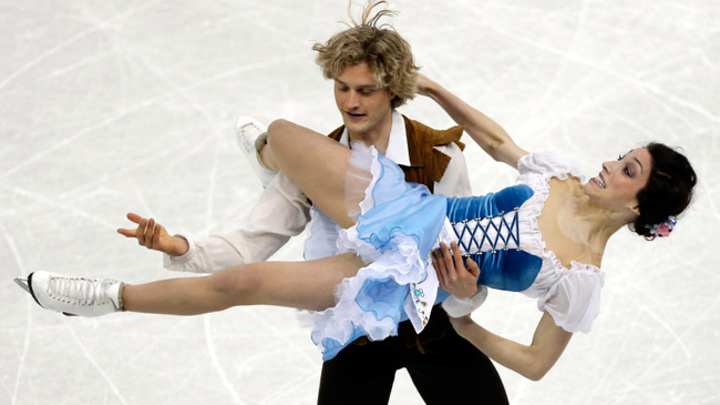 Davis-White post career-best score in short dance