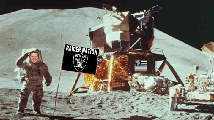 Raiders QB Matt McGloin Walks on Moon, Parts the Red Sea in These Great Photoshops