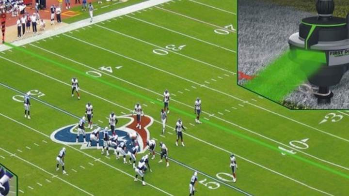 NFL Fans Can See a Virtual First-Down Line On TV. Will They Ever See One at Games?