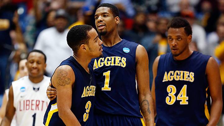 North Carolina A&T edges Liberty, 73-72 in First Four opener