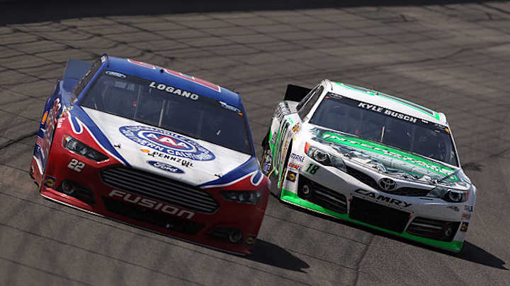 Kyle Busch, Gibbs Racing pick up first win at Fontana