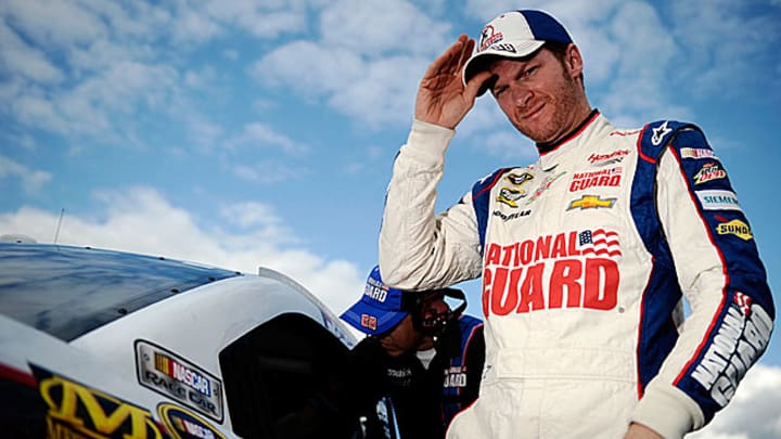 NASCAR's Dale Earnhardt Jr. wins pole at Dover