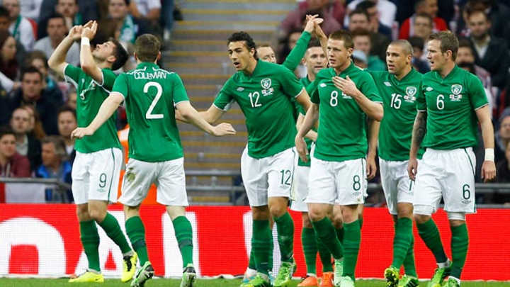 England held 1-1 by Ireland in peaceful match