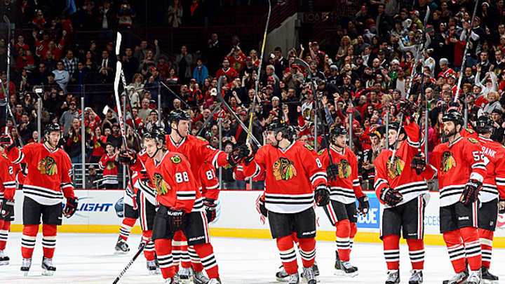Blackhawks one game from season-opening points mark