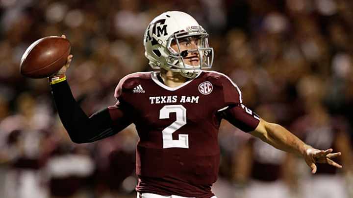 Texas A&M's Johnny Manziel drops to 15:1 in updated Bovada Heisman odds