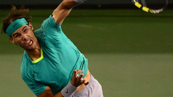 Rafael Nadal knocks Roger Federer out at Indian Wells