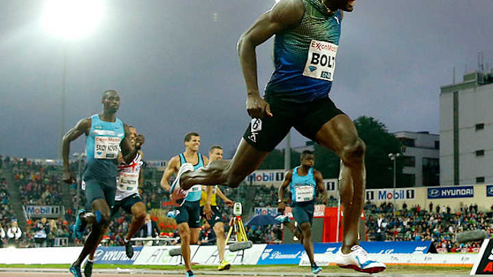 Usain Bolt sets track record in 200 meters at Bislett Games
