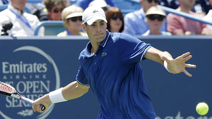 American John Isner stuns No. 1 Novak Djokovic in Cincinnati quarterfinals