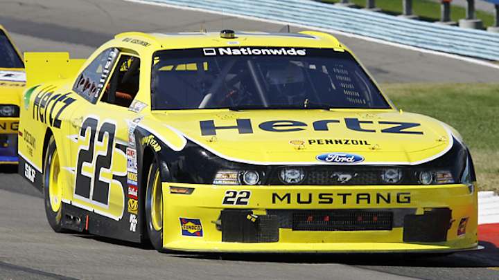 Brad Keselowski wins in Nationwide at Watkins Glen