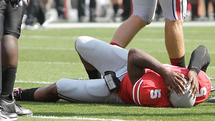 Ohio State's Braxton Miller day-to-day with MCL sprain