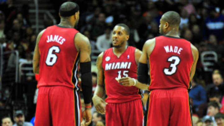 LeBron James, Dwyane Wade and Mario Chalmers out Tuesday vs. Knicks