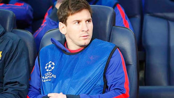 Lionel Messi misses Barcelona training before La Liga match