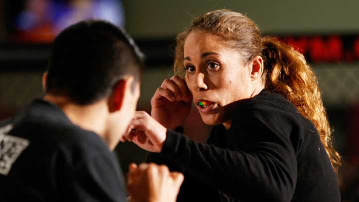 Liz Carmouche on life in the military, her fight with Rousey, more Liz Carmouche on life in the military, her fight with Rousey, more