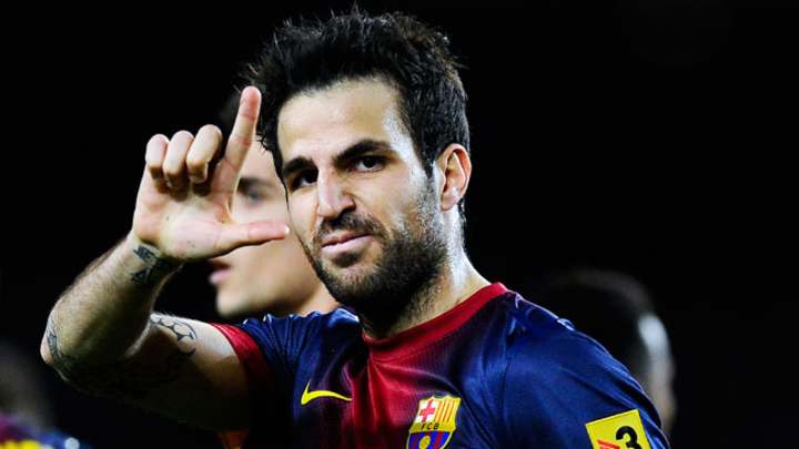 Barcelona coach Tito Vilanova says Cesc Fabregas wants to stay there