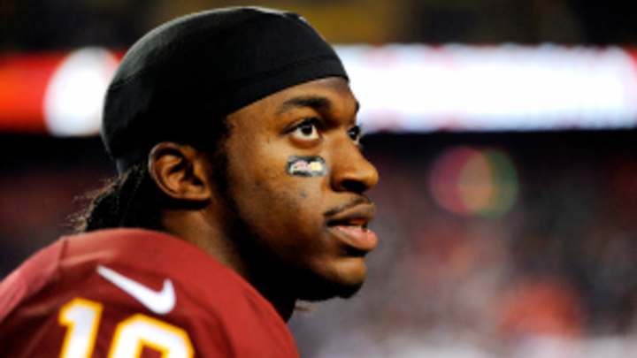 Robert Griffin III shut down for season: 'It's a tough time, and God's testing me'