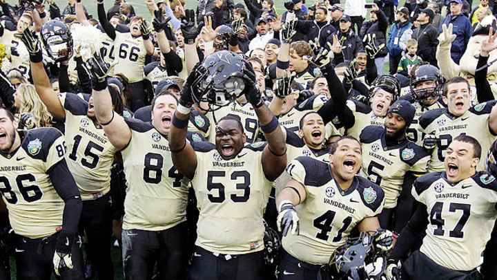 Vanderbilt dismisses 4 football players for violating team rules Vanderbilt dismisses 4 football players for violating team rules