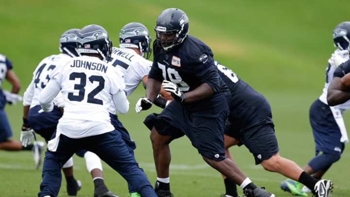 Seattle's Alvin Bailey looking to grab starter status after the draft passed him by