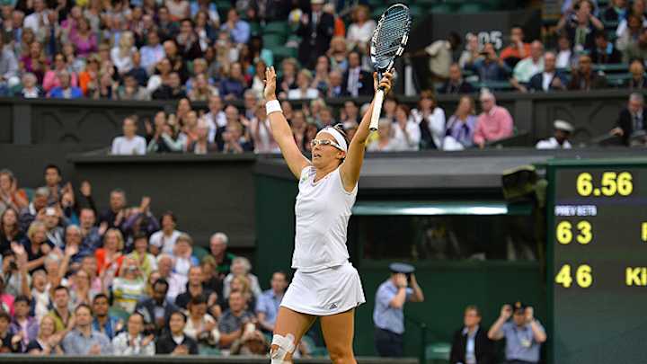 Kirsten Flipkens reaches first Grand Slam semifinal at Wimbledon