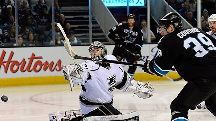 NHL playoffs: Couture the OT hero as Sharks ride power play to Game 3 win