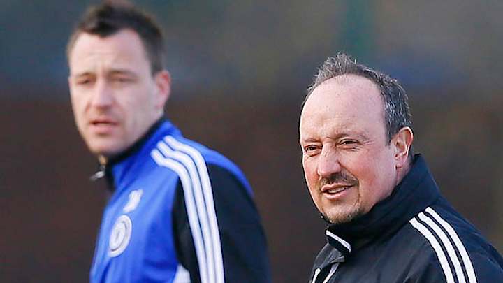 Chelsea manager Rafa Benitez denies argument with team