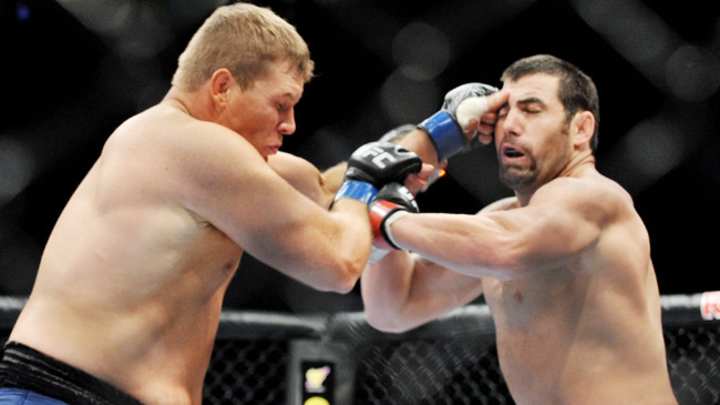 UFC fighter Mike Russow's job as a policeman is his 'real' fight