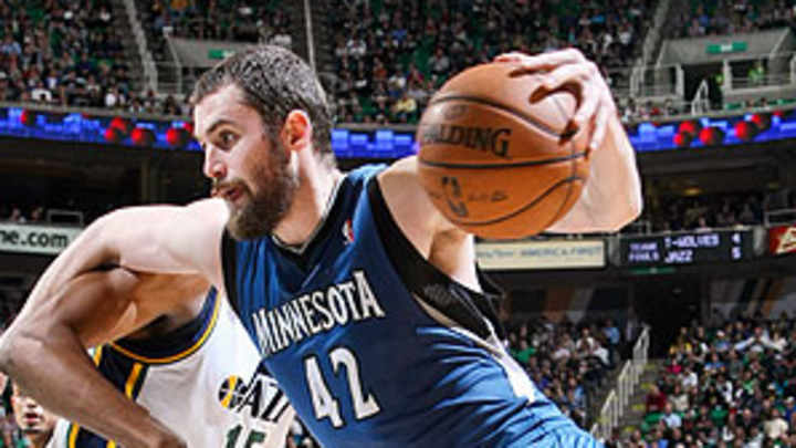 Kevin Love returns to Wolves: 'I love being here'