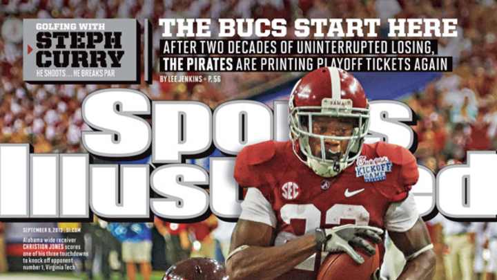 Alabama's Christion Jones graces regional cover of Sept. 9 Sports Illustrated Alabama's Christion Jones graces regional cover of Sept. 9 Sports Illustrated