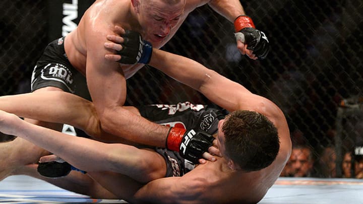 Nick Diaz outclassed physically and mentally at UFC 158