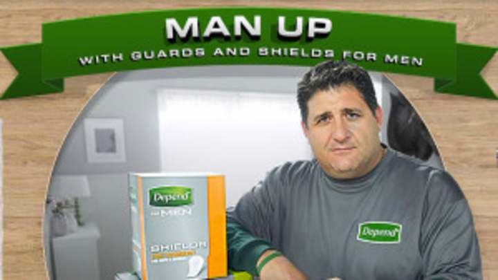 Masculine Straight-Shooter Tony Siragusa Leads Ad Campaign For Adult Diapers