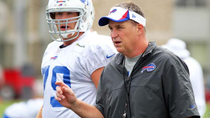 Bills coach Marrone tired of questions about Mario Williams' foot