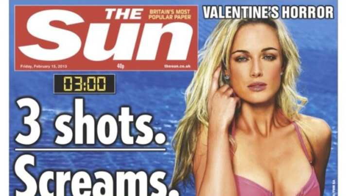 Did The Sun Go Too Far With Its Oscar Pistorius Front Page? Did The Sun Go Too Far With Its Oscar Pistorius Front Page?