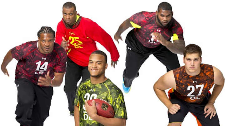 Meet the strangers that top this year's draft; more from combine