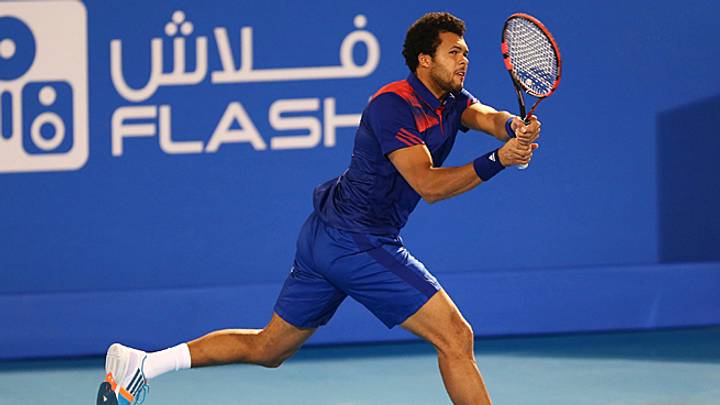 Jo-Wilfried Tsonga beats Andy Murray in Abu Dhabi exhibition event
