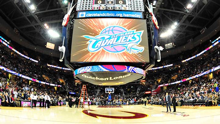 Report: Cavs, Bucks explore placing names of ticket holders on court