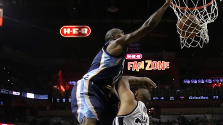 Video: Grizzlies' Quincy Pondexter dunks on Spurs' Boris Diaw