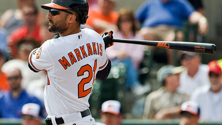 Orioles' Markakis to undergo MRI about neck spasms Orioles' Markakis to undergo MRI about neck spasms