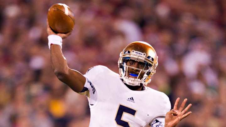 Quarterback Everett Golson readmitted to Notre Dame Quarterback Everett Golson readmitted to Notre Dame