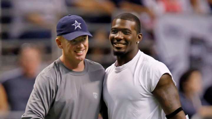 Cowboys coach Jason Garrett: Dez Bryant needs to stay until the game is over