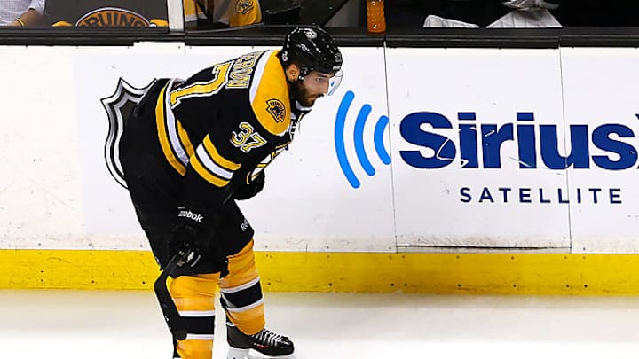 Bruins' Patrice Bergeron observed for punctured lung