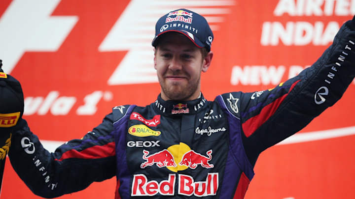 Sebastian Vettel wins fourth straight Formula One Championship