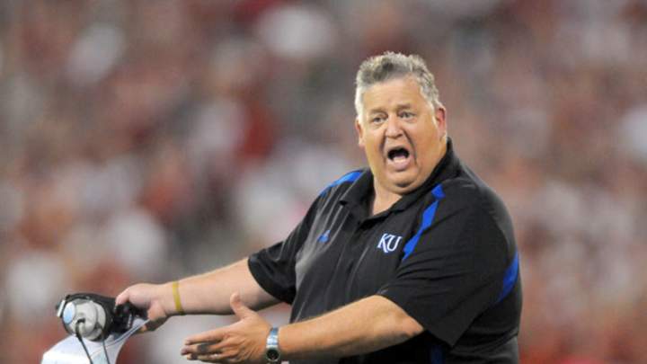 Kansas coach Charlie Weis: 'There's validity' in Bob Stoops' SEC comment