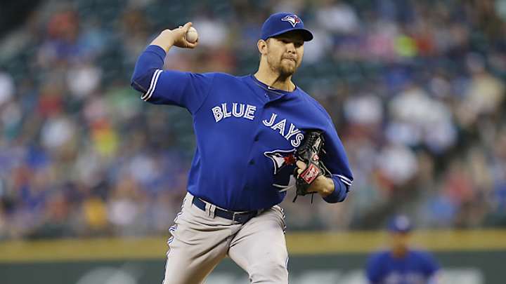 Blue Jays place Josh Johnson on DL with sore arm