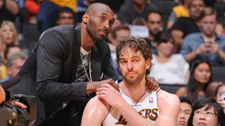 Lakers' Pau Gasol (knees) to be sidelined 3 months after procedures