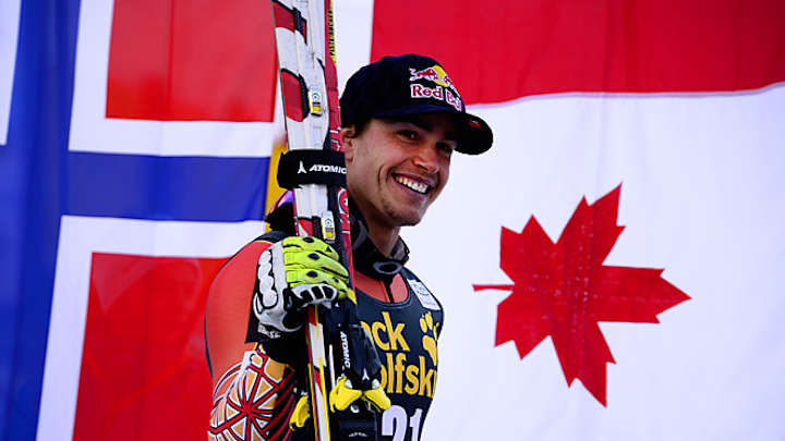 Canada's Erik Guay wins World Cup downhill