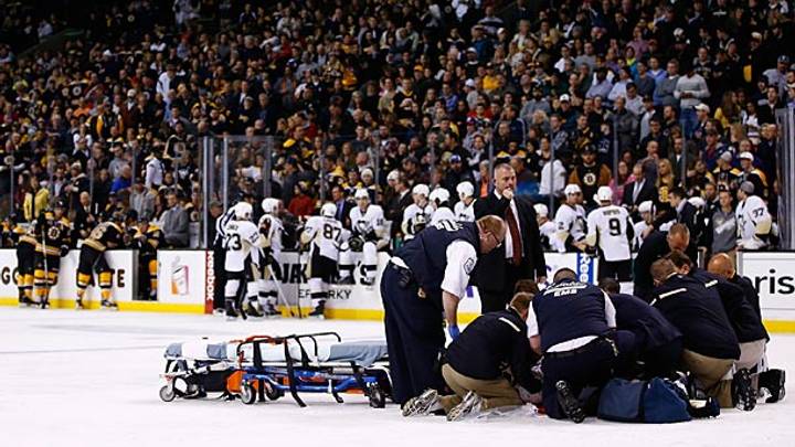 Top Line: Suspensions looming after hockey's night of shame; more links Top Line: Suspensions looming after hockey's night of shame; more links