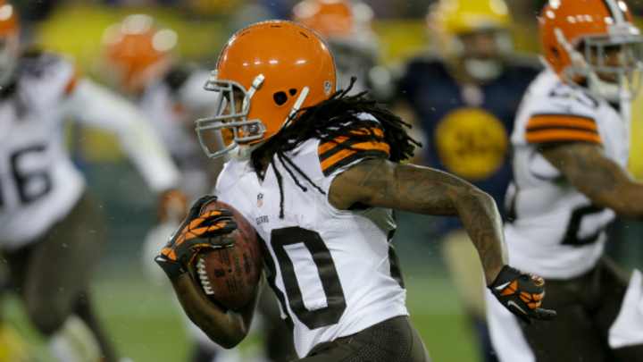 Browns WR Travis Benjamin is done for the season with torn ACL