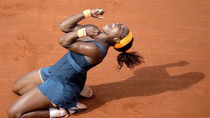 Serena Williams fends off Maria Sharapova to win second French Open
